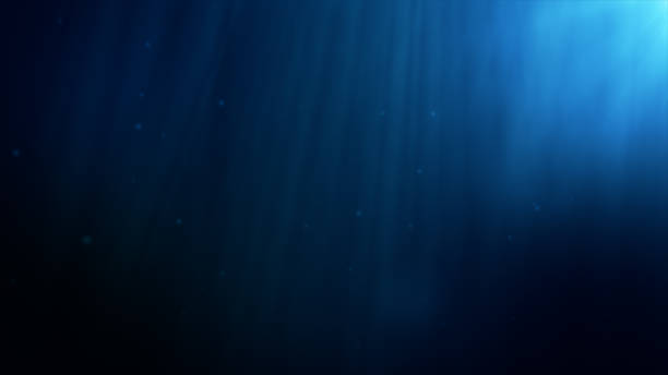 istock Underwater background. Blue Underwater with ripple and wave lights 685070826