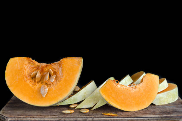 istock Ripe pieces of raw pumpkin 685088772