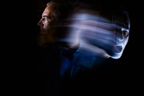 istock The Dark Side Of Man Searching Himself 685091238