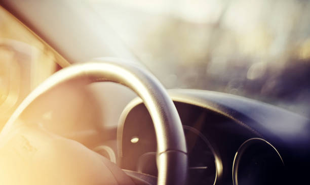 istock Background with the dashboard of the car 685165212
