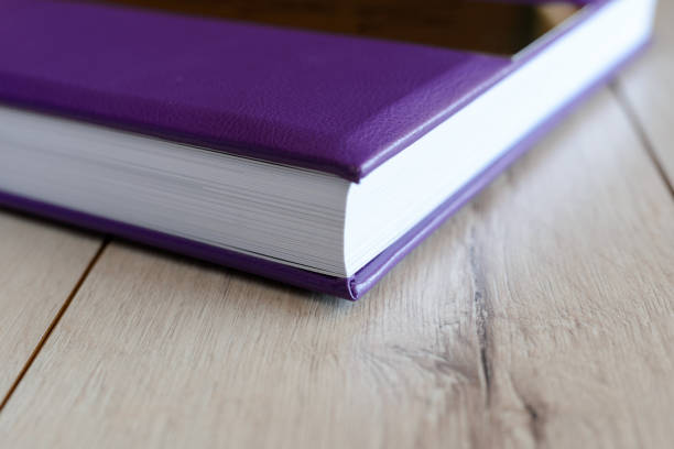 istock Wedding book on a wooden background 685188414