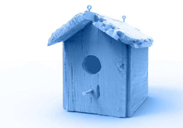 istock bird house / wooden house 685188864