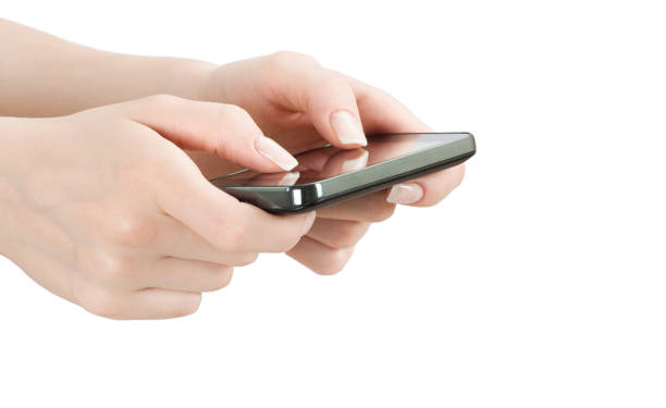 istock mobile phone in female hand 685203524