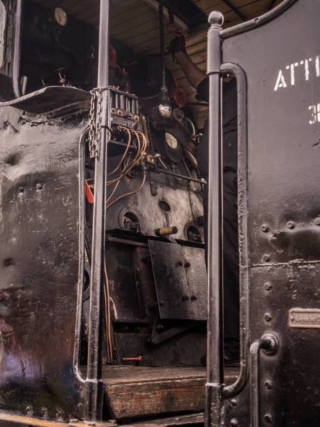 istock Old steam locomotive 685209514