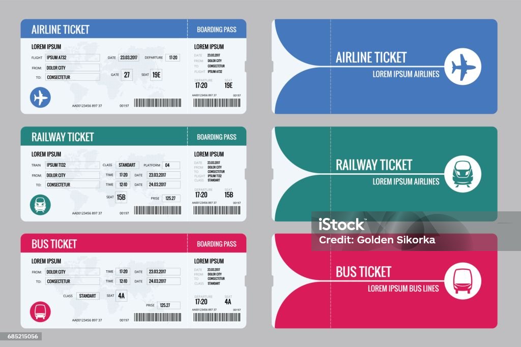 Set of tickets airplane, bus and train. Travel around the world and countries. Recreation and entertainment. Business trip. Vector isometric illustration. Isolated on white background. Vector design Set of tickets airplane, bus and train. Travel around the world and countries. Recreation and entertainment. Business trip. Vector isometric illustration. Isolated on white background. Vector design. Ticket stock vector Set of tickets airplane, bus and train. Travel around the world and countries. Recreation and entertainment. Business trip. Vector isometric illustration. Isolated on white background. Vector design Set of tickets airplane, bus and train. Travel around the world and countries. Recreation and entertainment. Business trip. Vector isometric illustration. Isolated on white background. Vector design. Ticket stock vector
