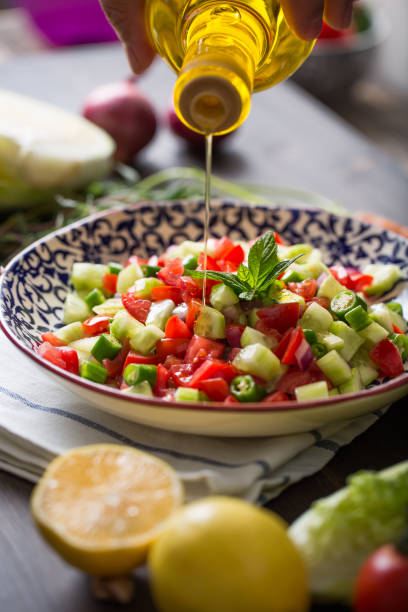 istock Delicious Fresh Mediterranean Salad 685229886