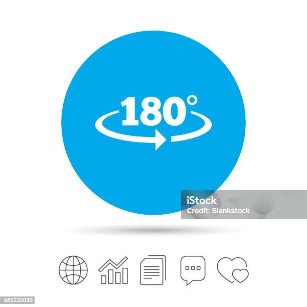 Winkel 180 Grad Zeichen Symbol Geometrie Math Symbol Stock Vektor Art Winkel 180 Grad Zeichen Symbol Geometrie Math Symbol Stock Vektor Art