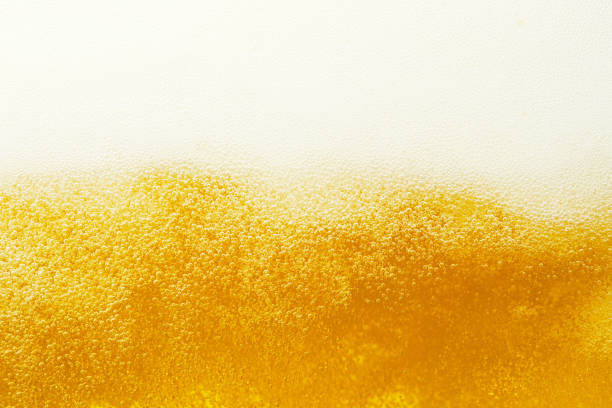 close up of the beer stock photo