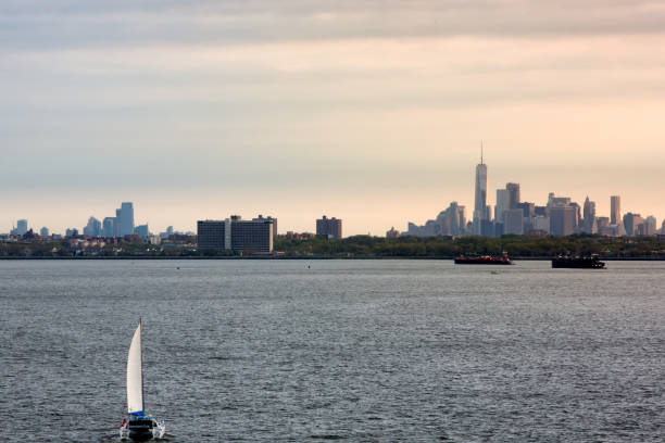 istock New York City Skyline and Sailboat 685262676