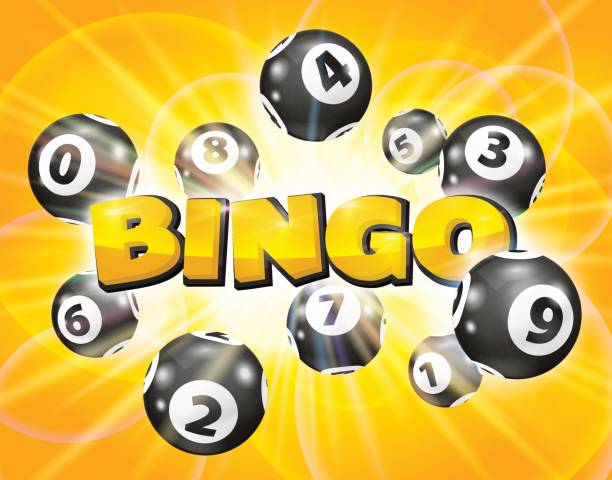 illustrations, cliparts, dessins animés et icônes de balles de loto autour du mot bingo - lottery balls