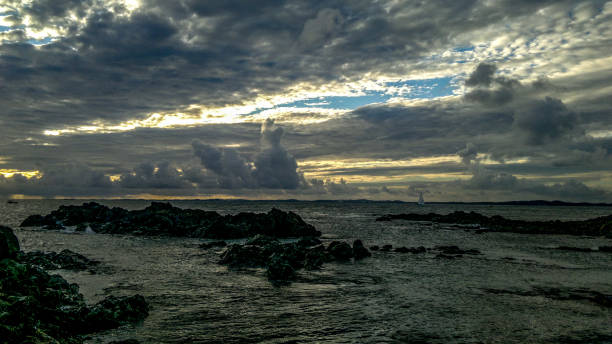 Sunset at Barra Beach Salvador, Brazil