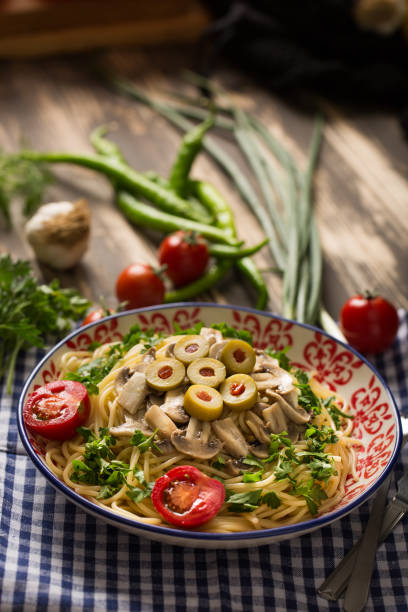 istock Delicious Pasta with Mushrooms 685295732