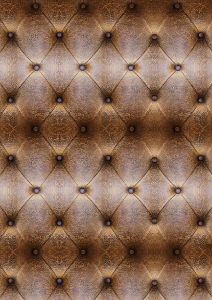 istock Old Vintage leather close-up and detail Sofa background 685339720