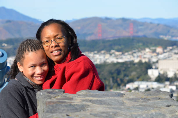 Patti an Budda at view point in SF