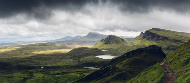istock Moody sky over the Quiraing 685415076