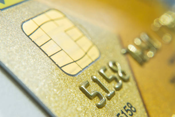 istock Low key macro shot with new credit card 685432962