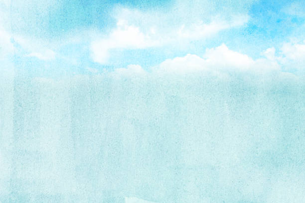 Blue wall background with copy space