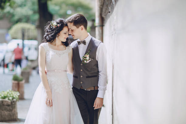 istock Royal wedding in the old town 685449308