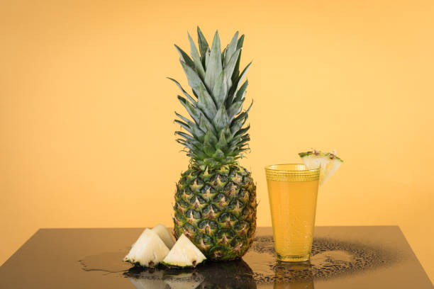 istock Delicious fresh green  pinapple 685455308