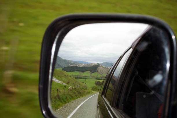 istock Wing Mirror View of a Rural Landscape 685469918