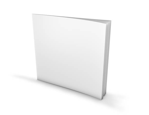 istock Square paperback, brochure with blank cover. 685489732