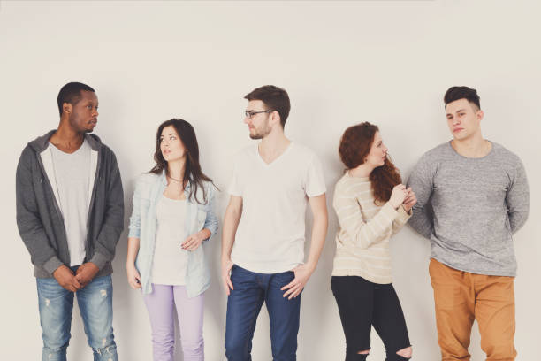 istock Creative team, young casual business people 685492768