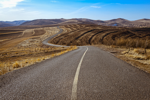 National Highway perspective view