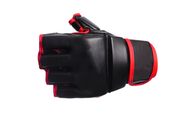 istock Kick-boxing gloves isolated on the white isolated 685550170