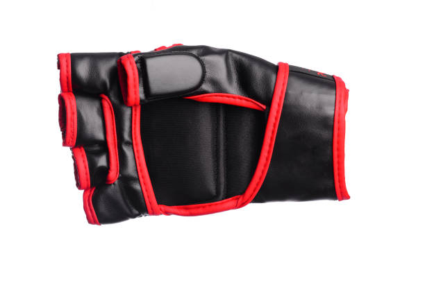 istock Kick-boxing gloves isolated on the white isolated 685550870