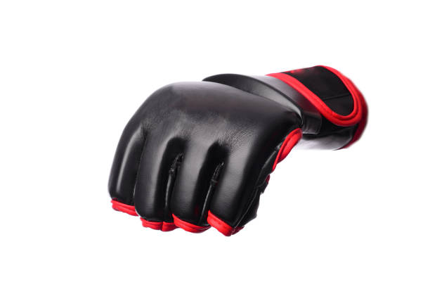 istock Kick-boxing gloves isolated on the white isolated 685552222