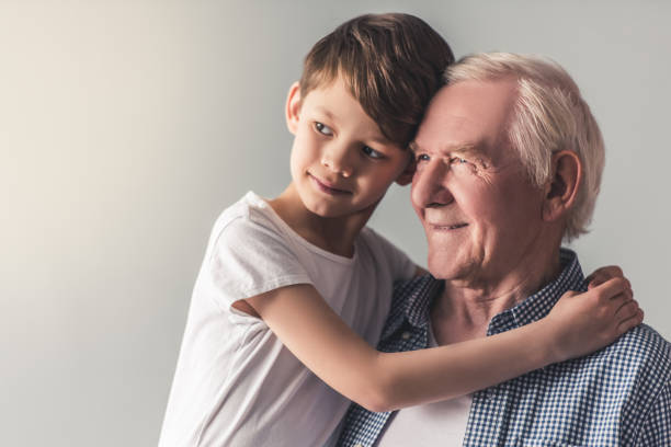 istock Grandpa and grandson 685568846