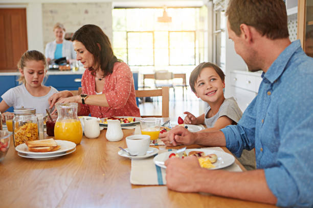 istock We're never too busy to have breakfast together 685577334