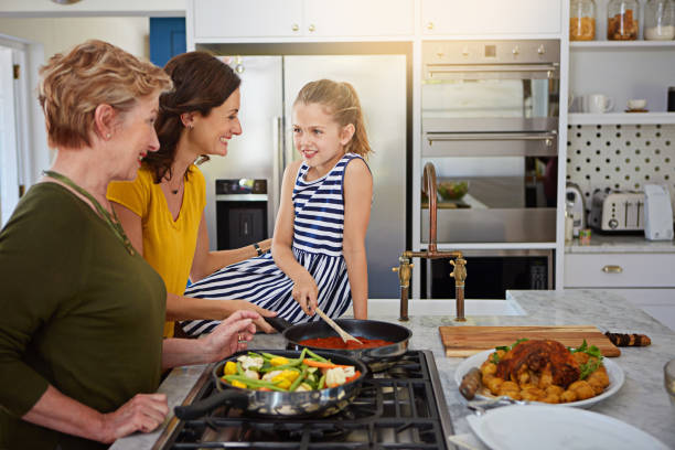 istock Letting her in on Grandma's secret recipe 685584254
