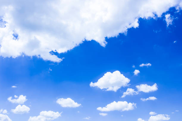 istock Blue sky and white clouds.On the day crystal clear sky 685655406