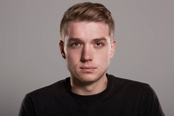 istock Young white man looking to camera, head and shoulders 685675312