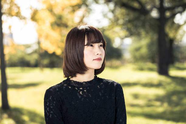 istock Beautiful Asian women feeling relaxed 685709920