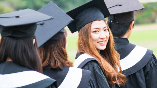istock Group of successful students on their graduation day 685722674