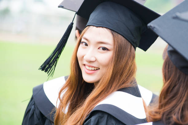 istock Group of successful students on their graduation day 685722678