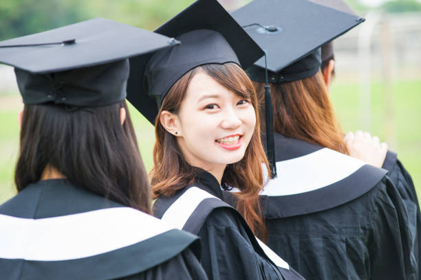 istock Group of successful students on their graduation day 685722746