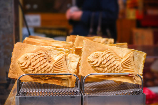 istock Taiyaki Japanese fish-shaped cake 685735790