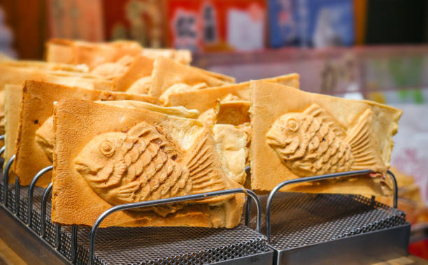Taiyaki Japanese fish-shaped cake