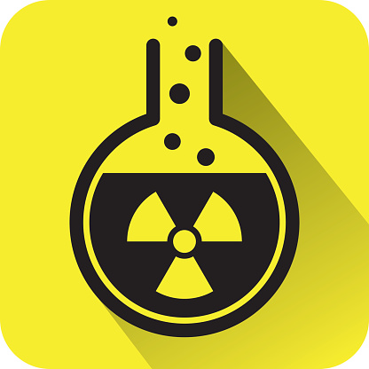 Chemical test tube icon. Vector illustration