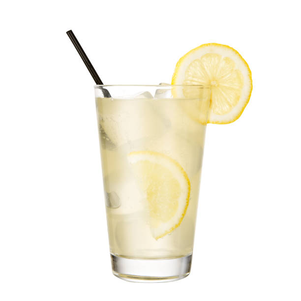 istock cocktail gin and tonic with lemon isolated on white background 685763764