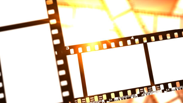 istock Polaroid photo - Lens flare 685764780