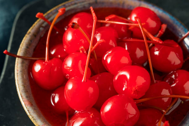 istock Sweet Red Maraschino Cherries 685770404