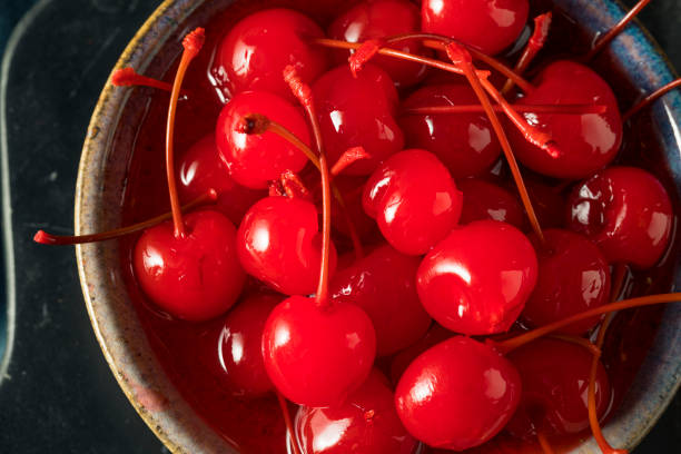 istock Sweet Red Maraschino Cherries 685770712