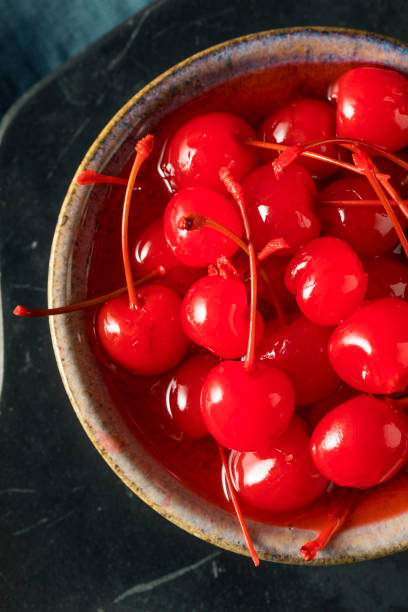 istock Sweet Red Maraschino Cherries 685770882