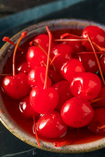 istock Sweet Red Maraschino Cherries 685771118