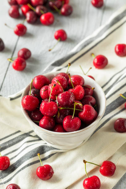 istock Raw Organic Red Sweet Cherries 685772592