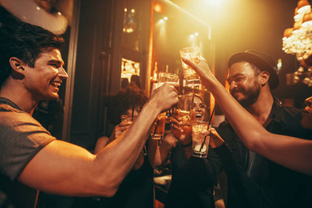 istock Friends having good time at club 685773294